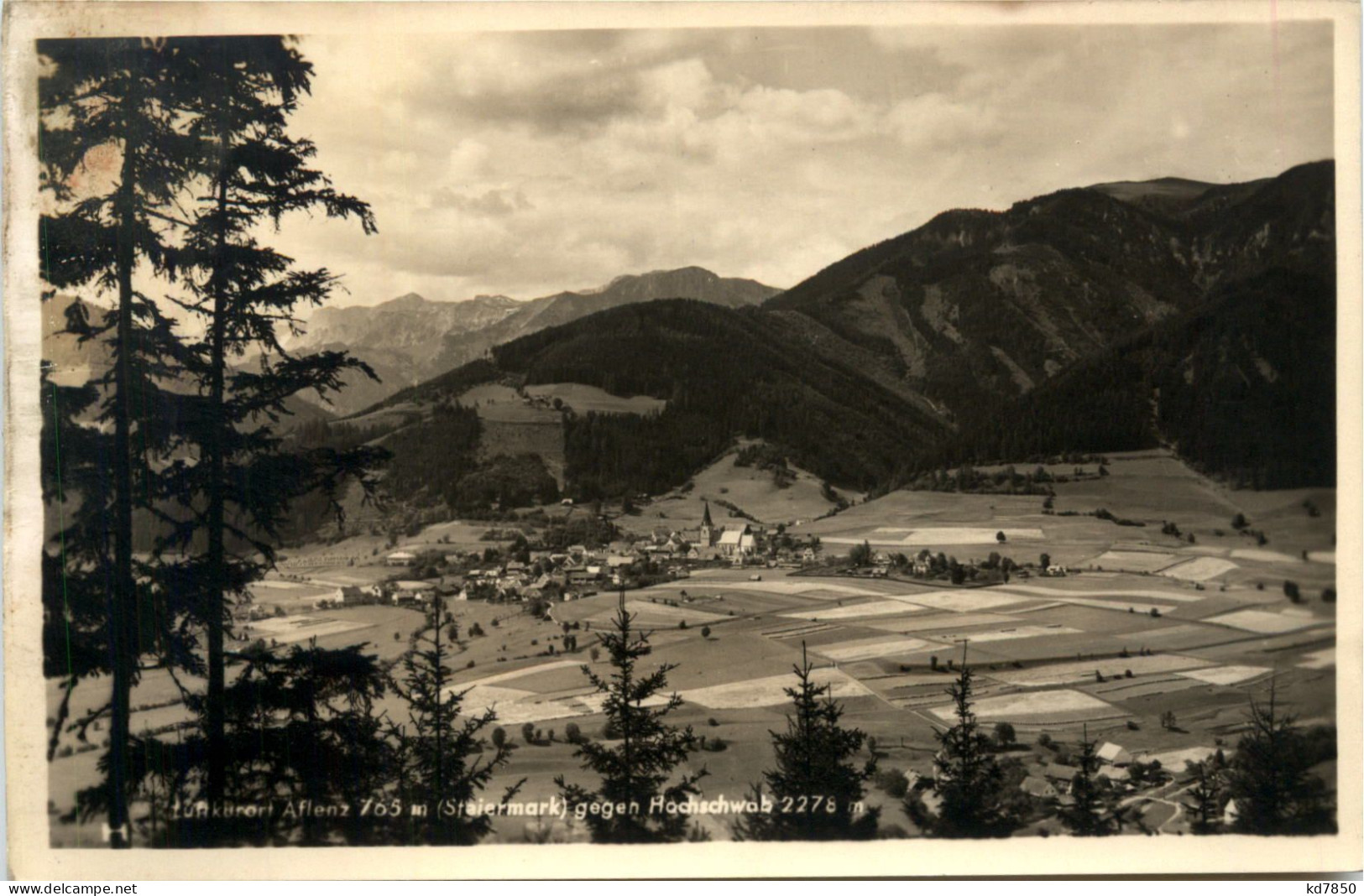 Aflenz, Gegen Hochschwab - Alfenz