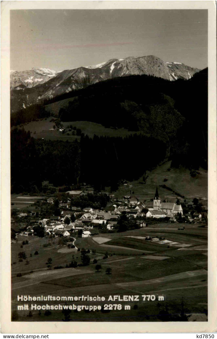 Aflenz, Mit Hochschwabgruppe - Alfenz