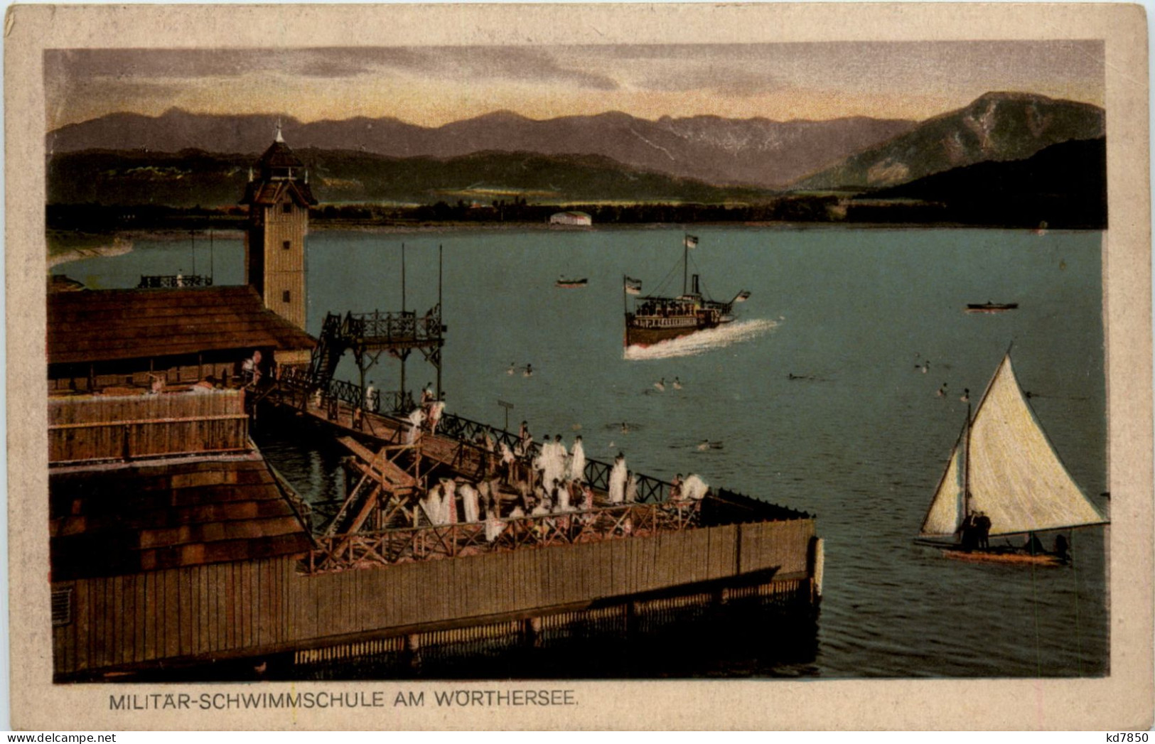 Klagenfurt, Militärschwimmschule Am Wörthersee - Klagenfurt