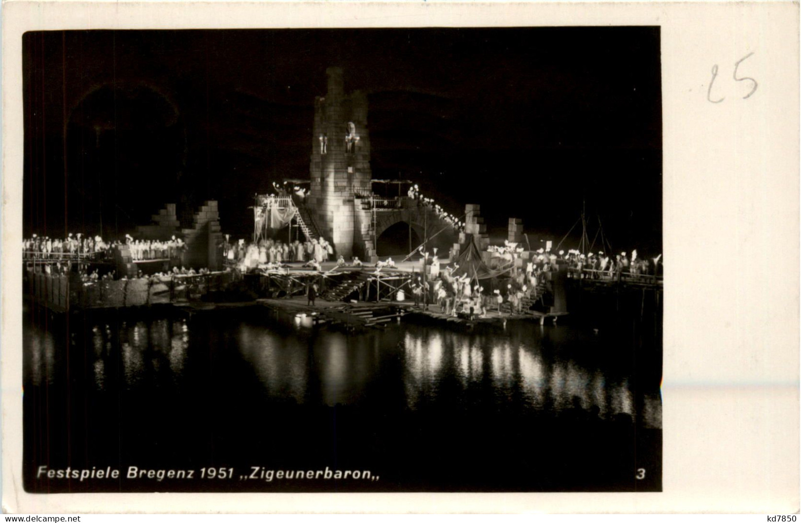 Bregenz, Festspiele -Zigeunerbaron 1951 - Bregenz