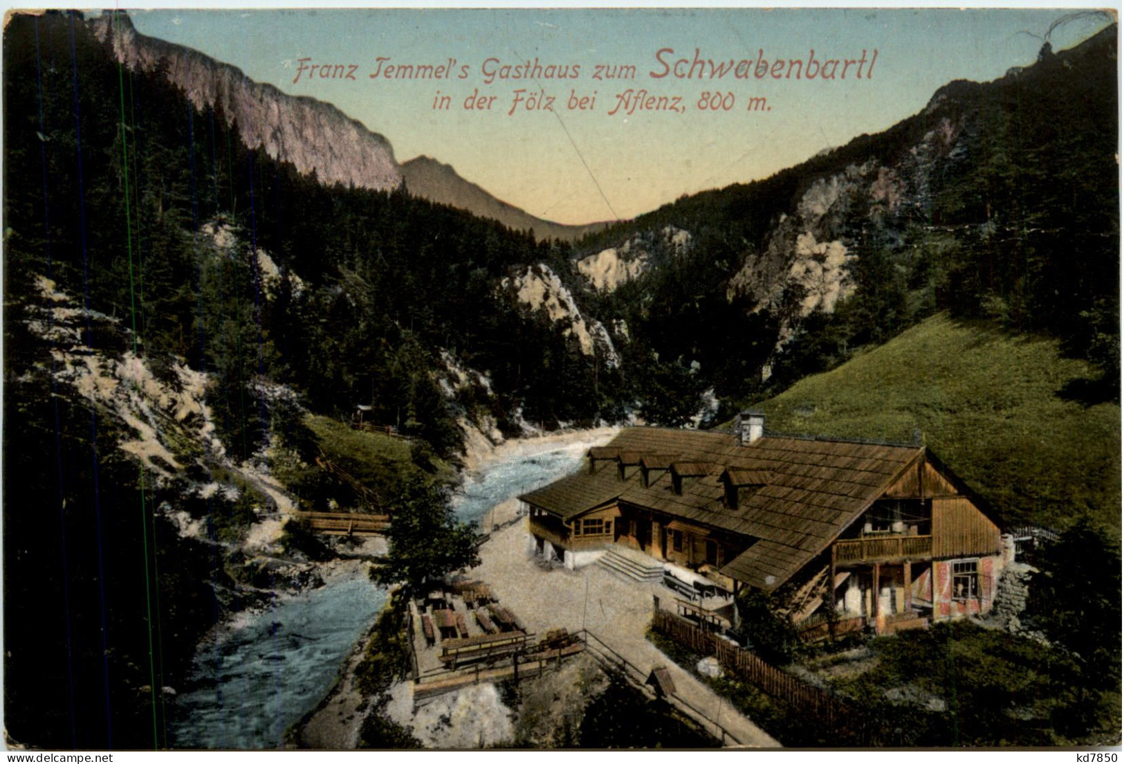 Franz Jemmels Gasthaus Zum Schwabenbartl In Der Fölz - Bruck An Der Mur