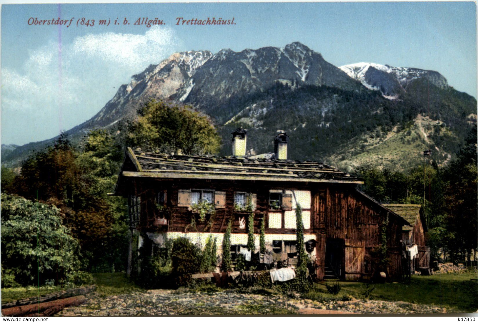 Oberstdorf, Trettachhäusl - Oberstdorf