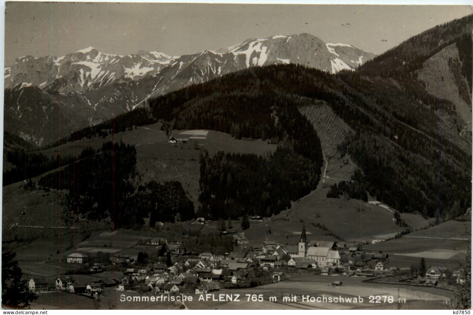 Aflenz, Mit Hochschwab - Alfenz