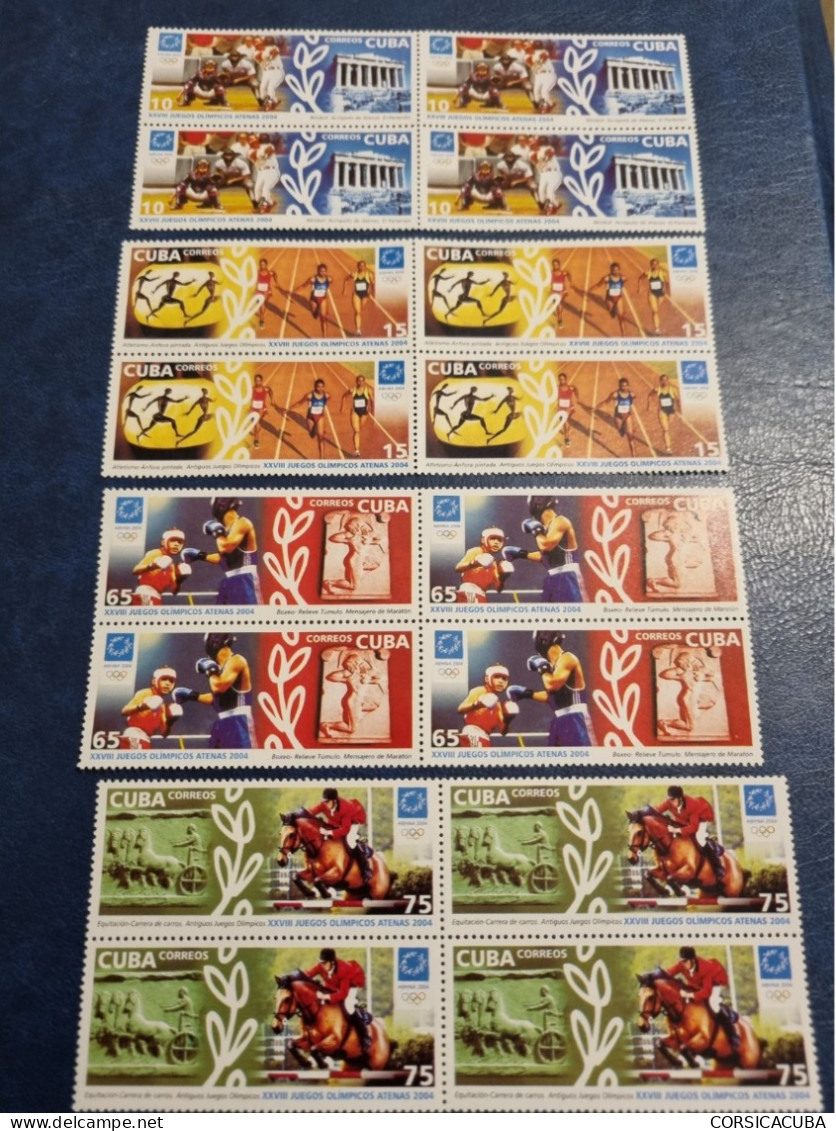 CUBA  NEUF  2004   JUEGOS  OLIMPICOS  ATENA    //  PARFAIT  ETAT  //  1er  CHOIX  // - Unused Stamps