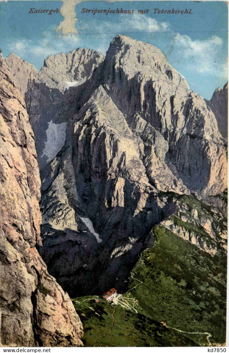 Kaisergebirge, Stripsenjochhaus Mit Totenkirchl - Kufstein