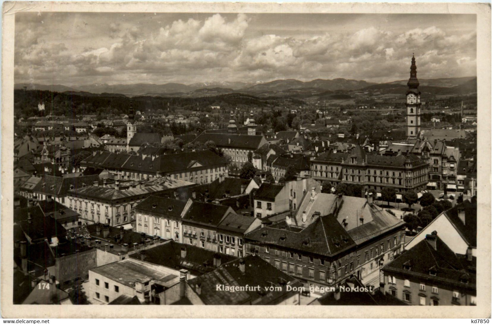 Klagenfurt, Vom Dom Gegen Nordost - Klagenfurt