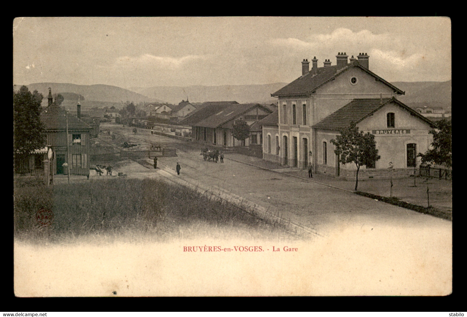 88 - BRUYERES - LA GARE DE CHEMIN DE FER - Bruyeres