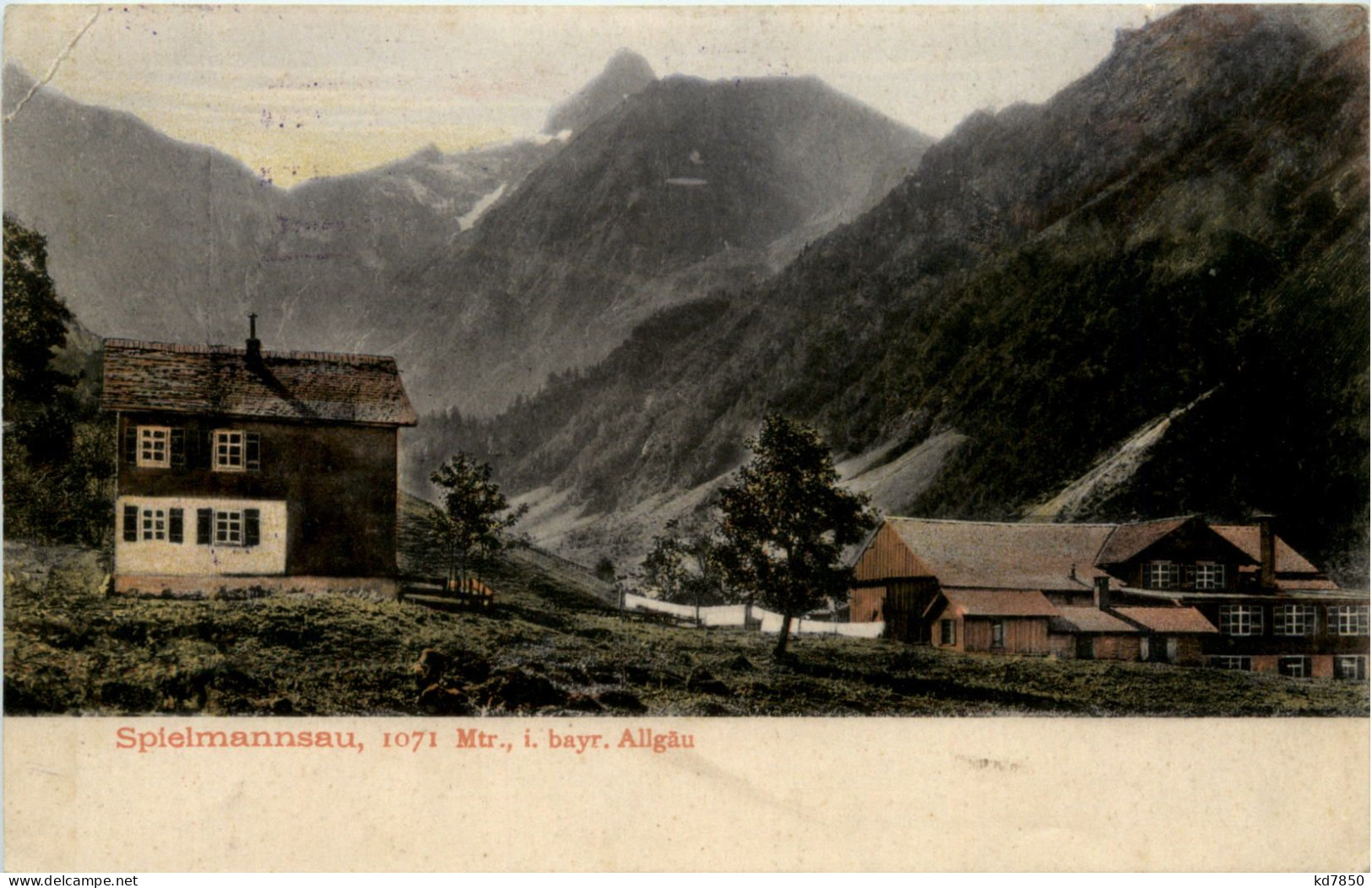 Oberstdorf, Spielmannsau - Oberstdorf