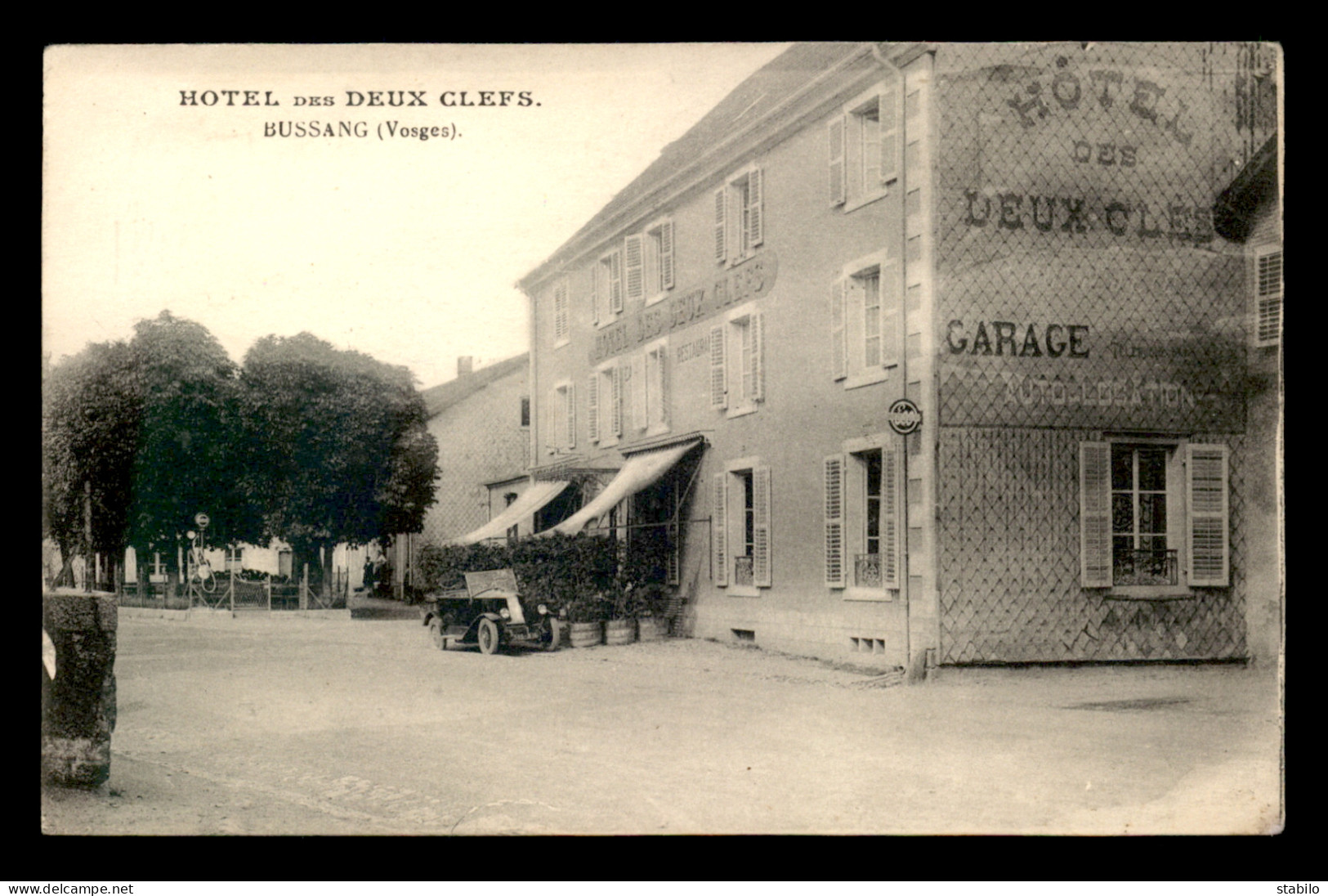 88 - BUSSANG - HOTEL DES DEUX CLEFS - Bussang