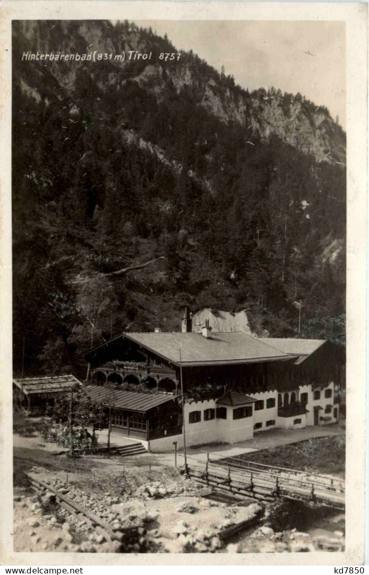 Hinterbärenbad, Kaisergebirge - Kufstein