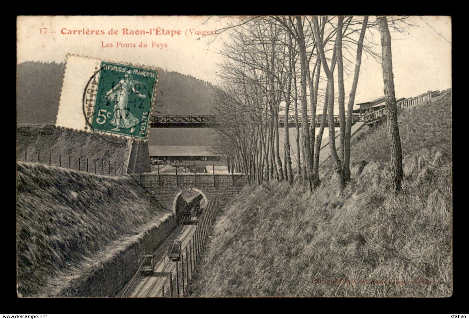 88 - RAON-L'ETAPE - LES CARRIERES - LES PONTS DU FEY - Raon L'Etape