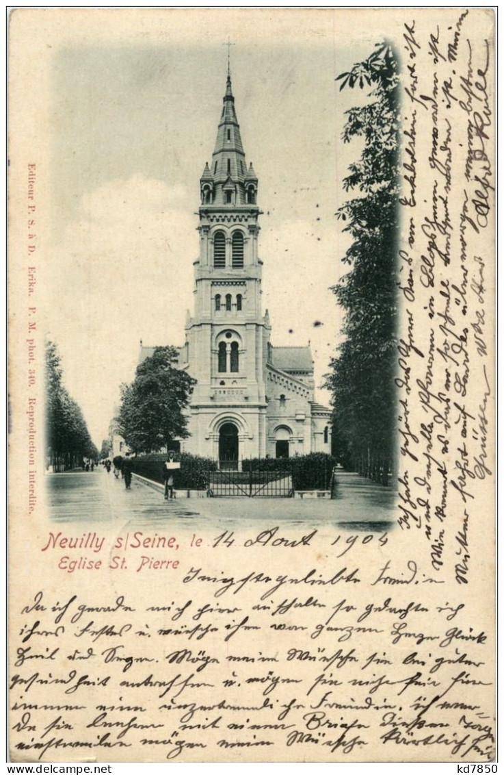 Neuilly Sur Seine - Eglise St. Pierre - Neuilly Sur Seine