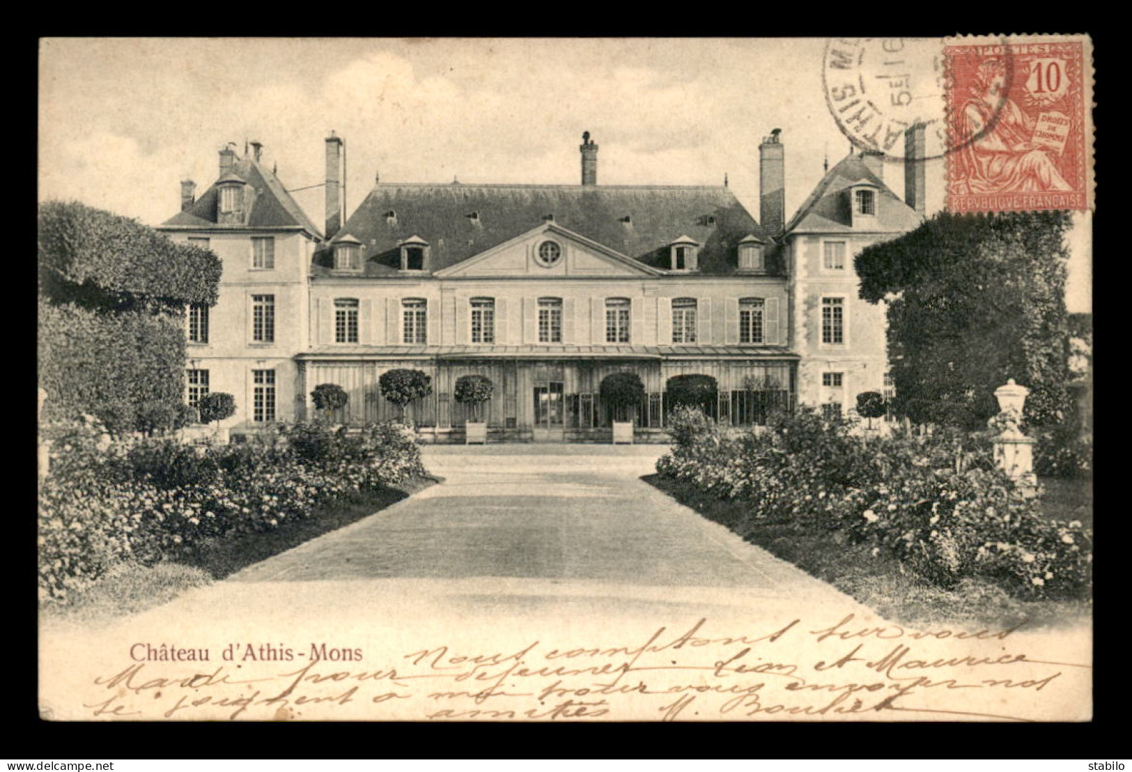 91 - ATHIS-MONS - LE CHATEAU - Athis Mons