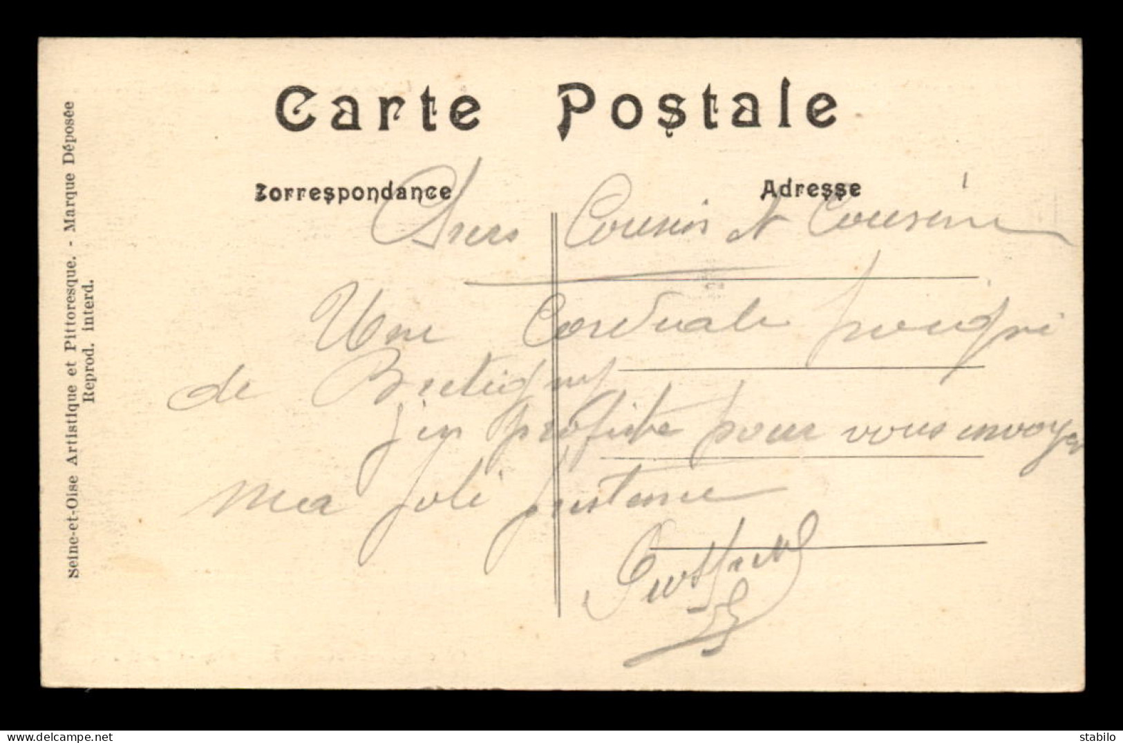 91 - BRETIGNY-SUR-ORGE - PROPRIETE DE M. CLAUSE - Bretigny Sur Orge