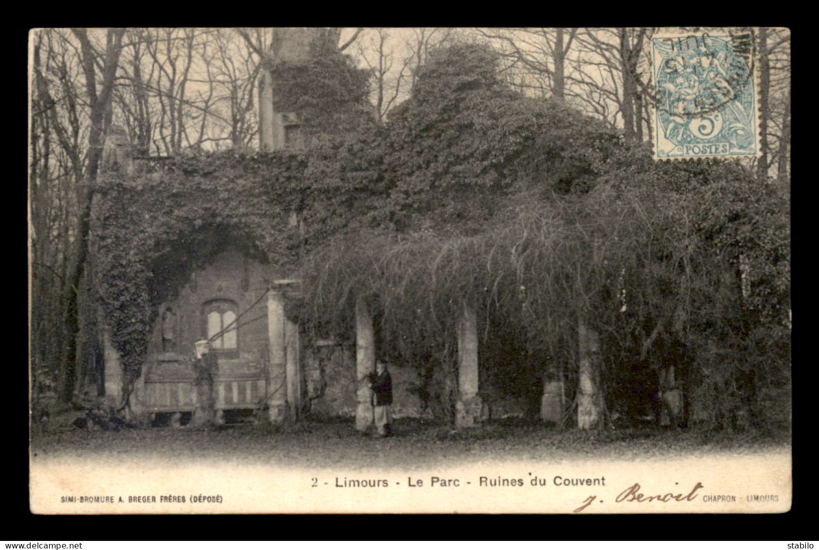 91 - LIMOURS - LE PARC - RUINES DU COUVENT - Limours