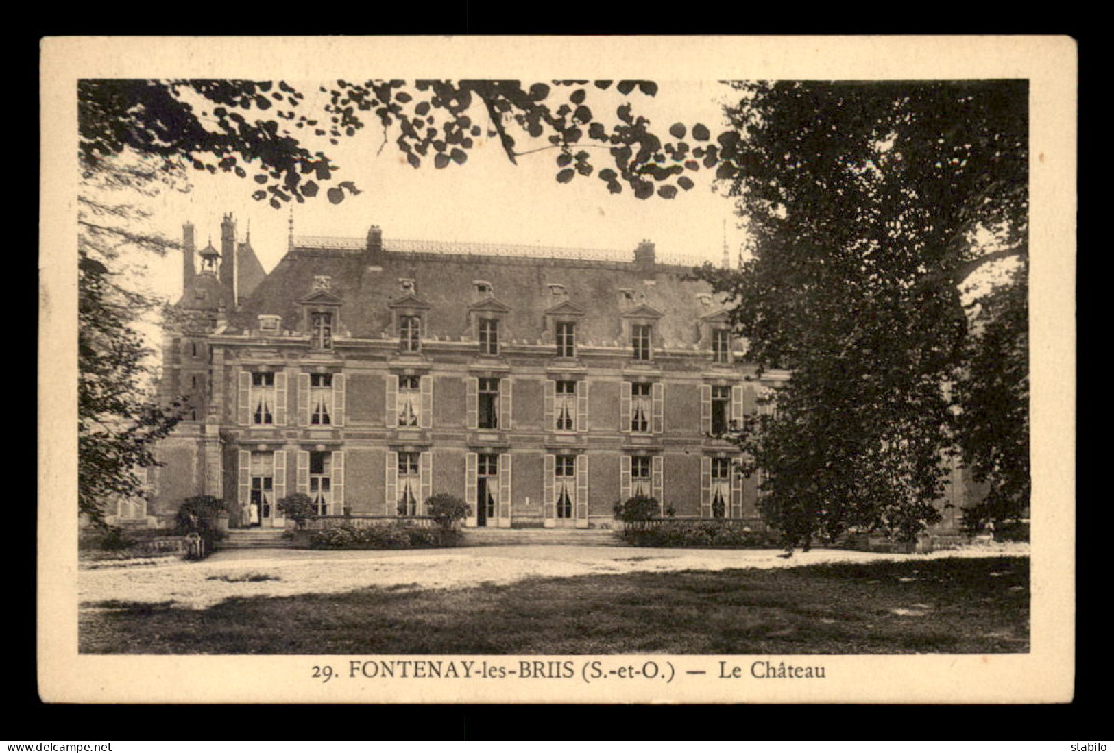 91 - FONTENAY-LES-BRIIS - LE CHATEAU - Other & Unclassified