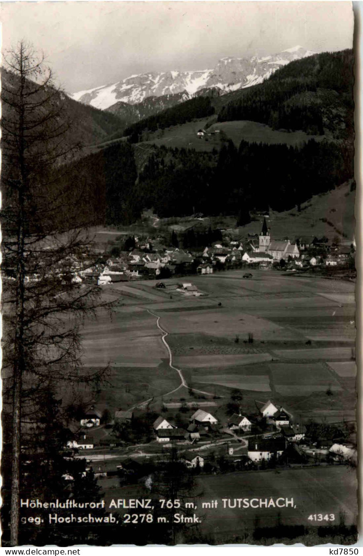 Aflenz, Mit Tutschach Gegen Hochschwab - Alfenz