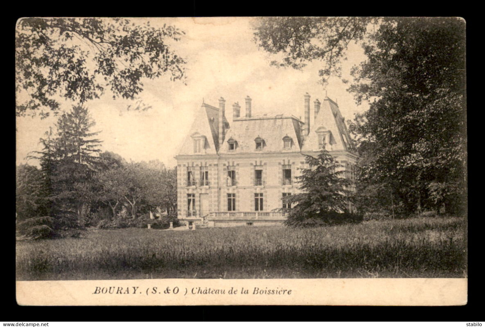 91 - BOURAY - CHATEAU DE LA BOISSIERE - Sonstige & Ohne Zuordnung