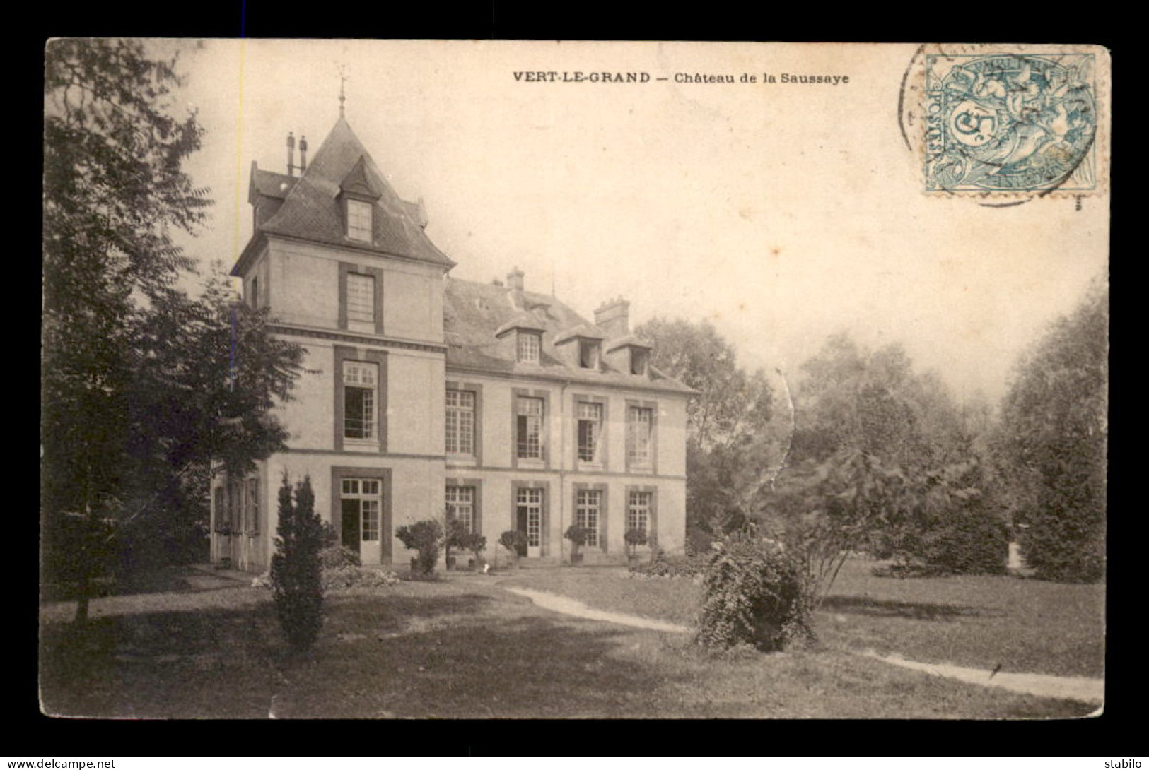 91 - VERT-LE-GRAND - CHATEAU DE LA SAUSSAYE - Other & Unclassified