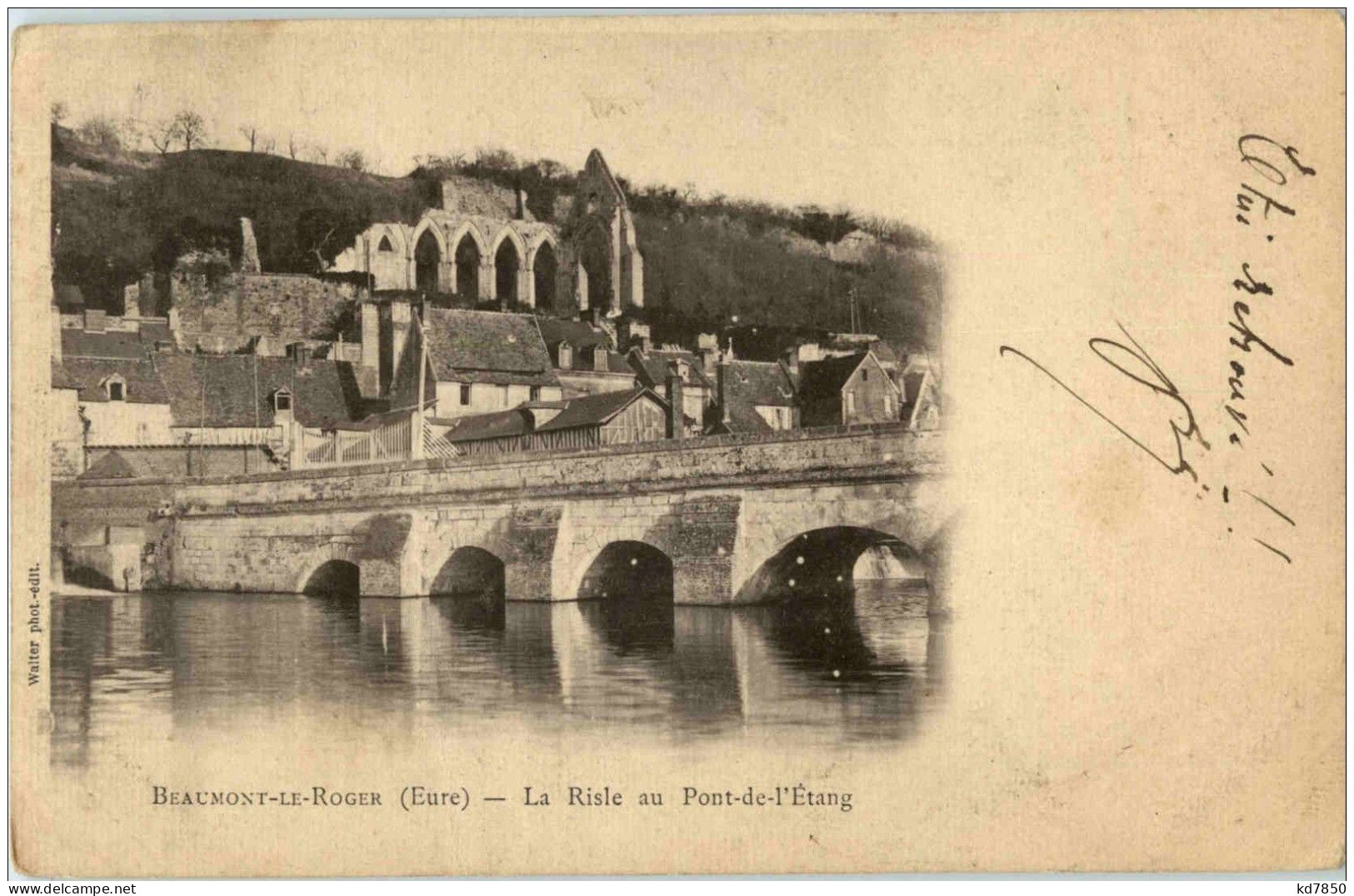 Beaumont Le Roger - La Rise Au Pont De L Etang - Sonstige & Ohne Zuordnung