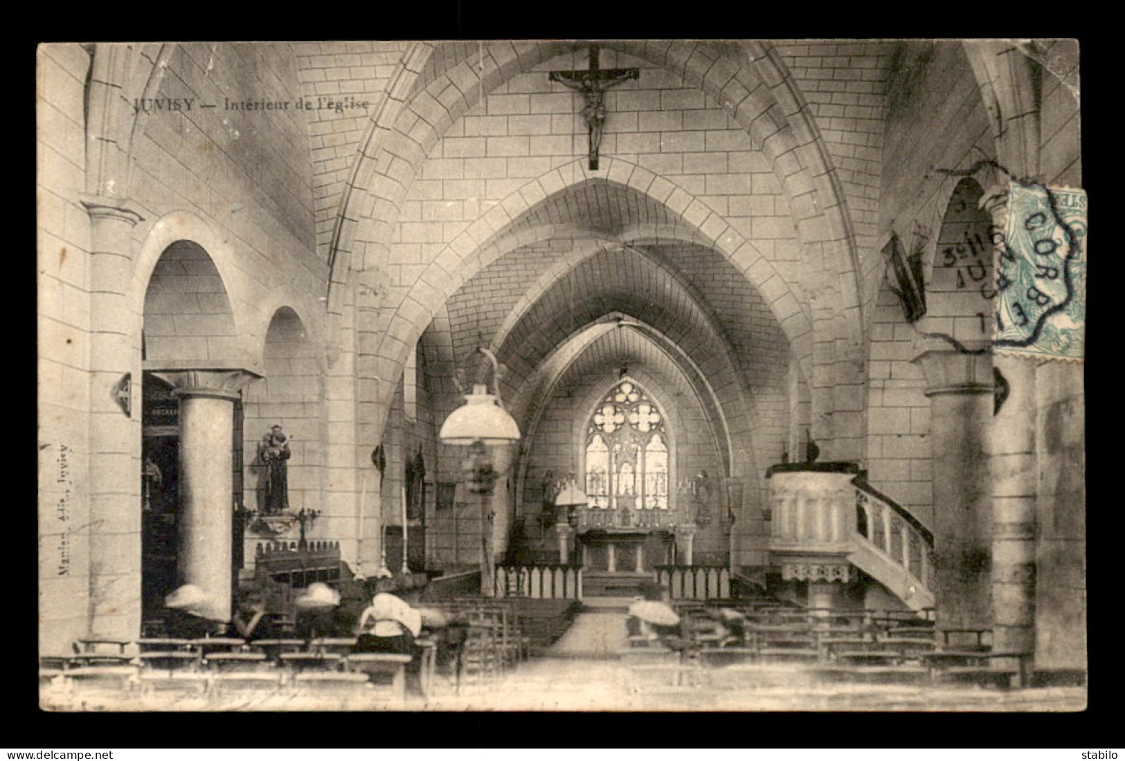 91 - JUVISY-SUR-ORGE - INTERIEUR DE L'EGLISE - Juvisy-sur-Orge