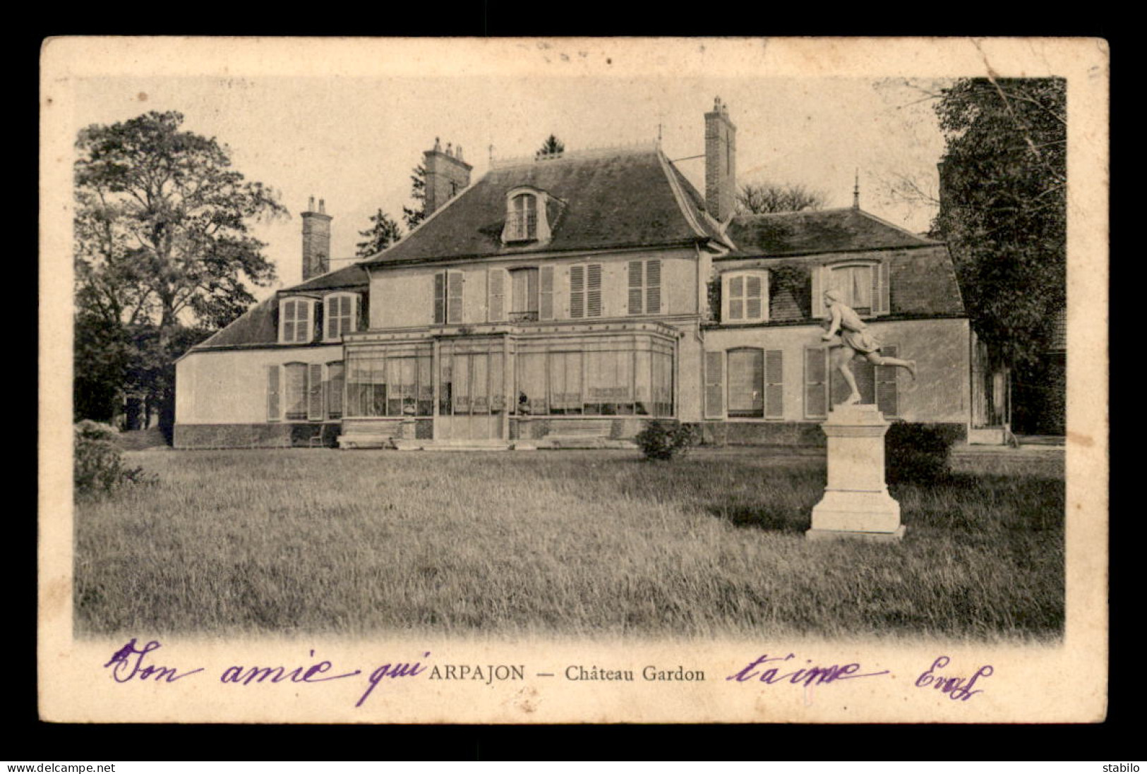 91 - ARPAJON - CHATEAU GARDON - Arpajon