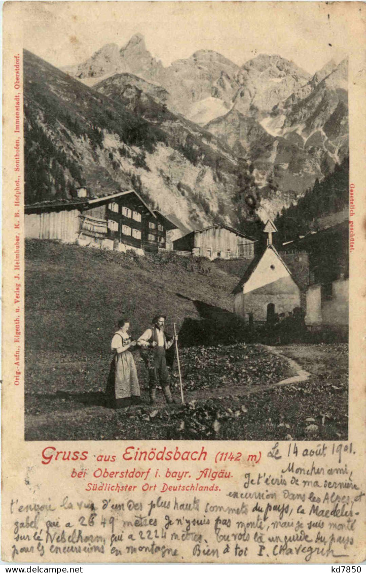 Oberstdorf, Einödsbach - Oberstdorf