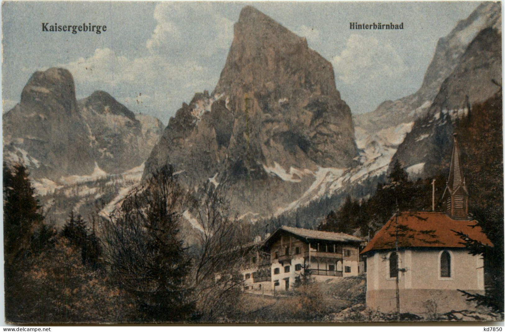 Kufstein,Kaisergebirge, Hinterbärenbad - Kufstein