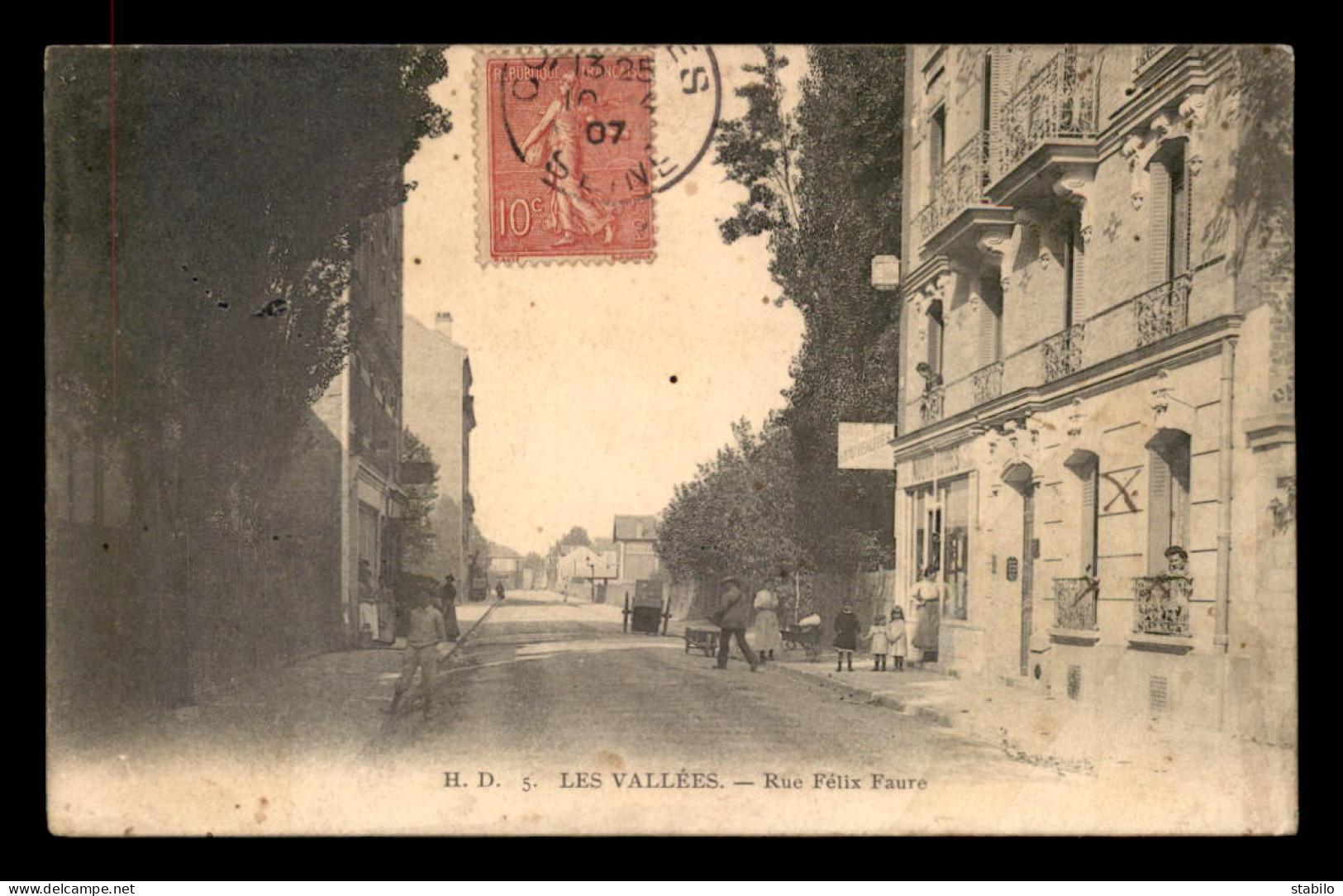 92 - LES VALLEES - RUE FELIX FAURE - Other & Unclassified