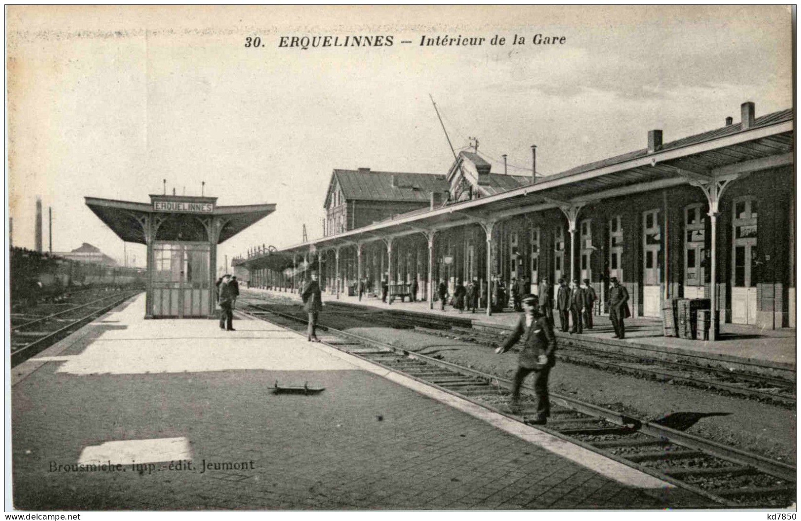 Erquelinnes - Interieur De La Gare - Erquelinnes