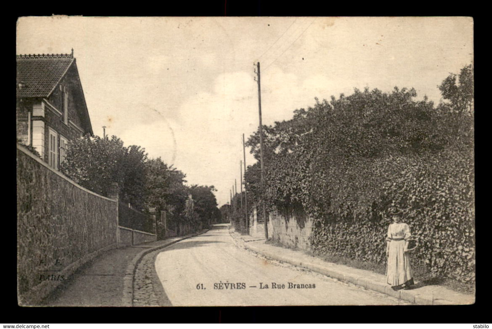 92 - SEVRES - LA RUE BRANCAS - Sevres