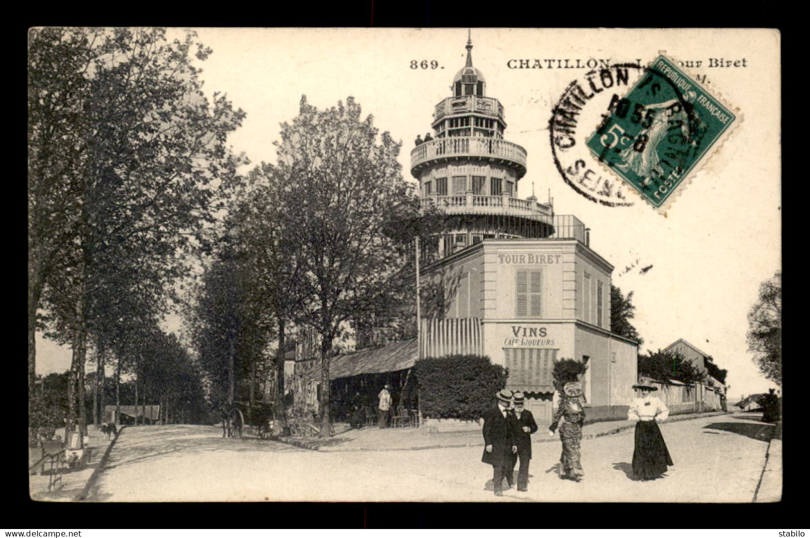 92 - CHATILLON - LA TOUR BIRET - ARCHITECTURE - Châtillon