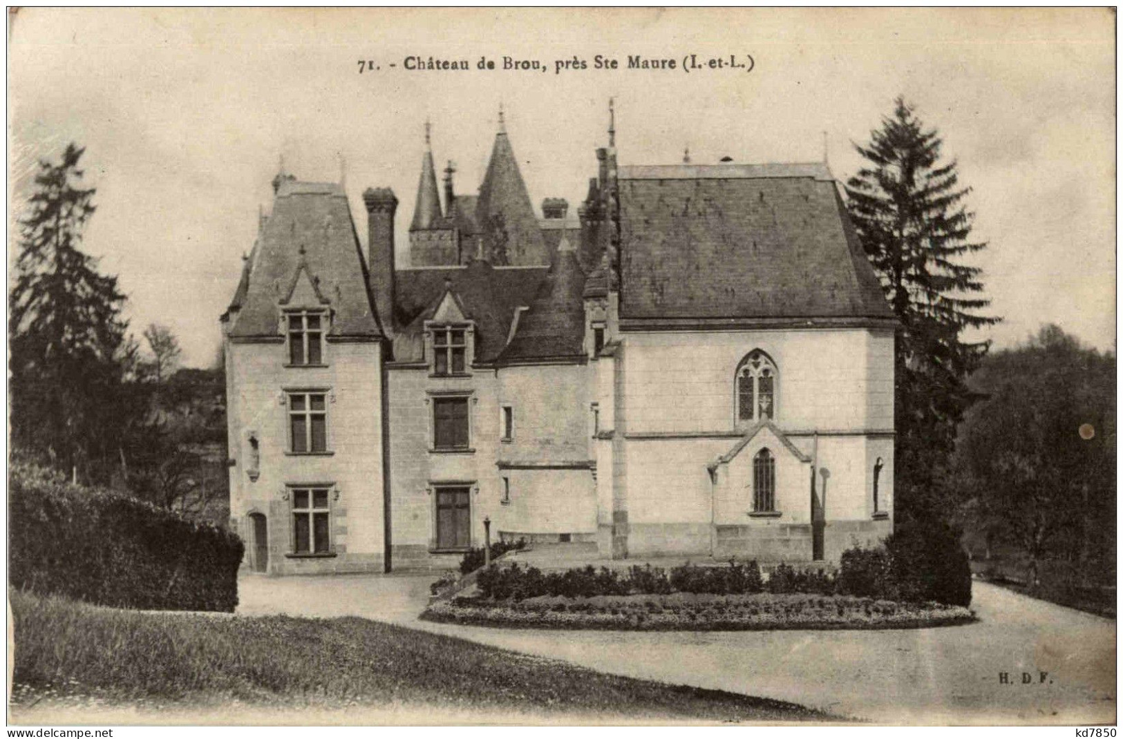 Chateau De Brou Pres Ste Maure - Other & Unclassified