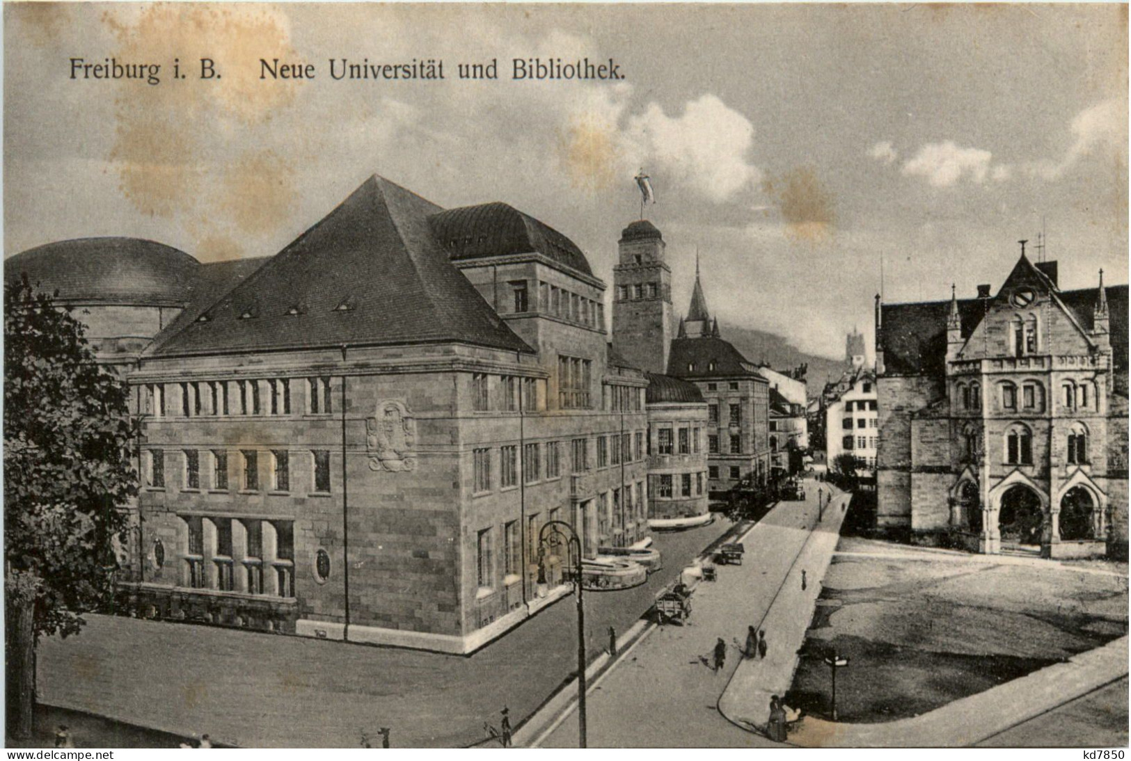 Freiburg I.Br., Neue Universität Und Bibliothek - Freiburg I. Br.