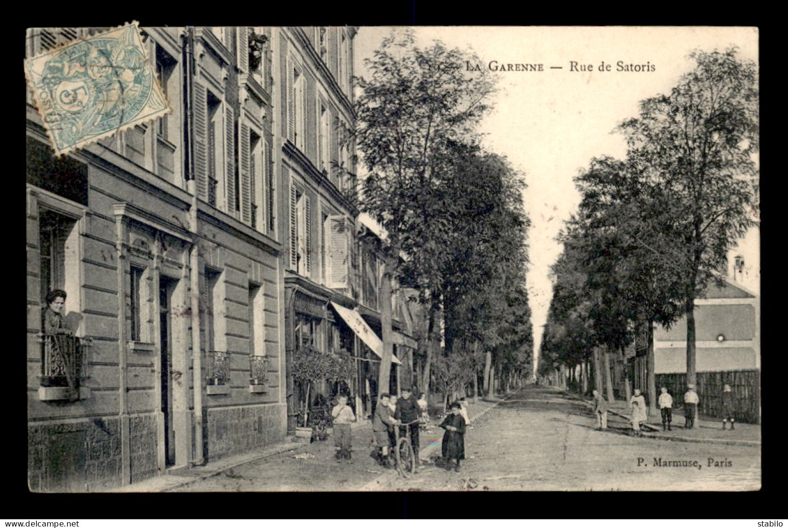 92 - LA GARENNE - RUE DE SATORIS - La Garenne Colombes