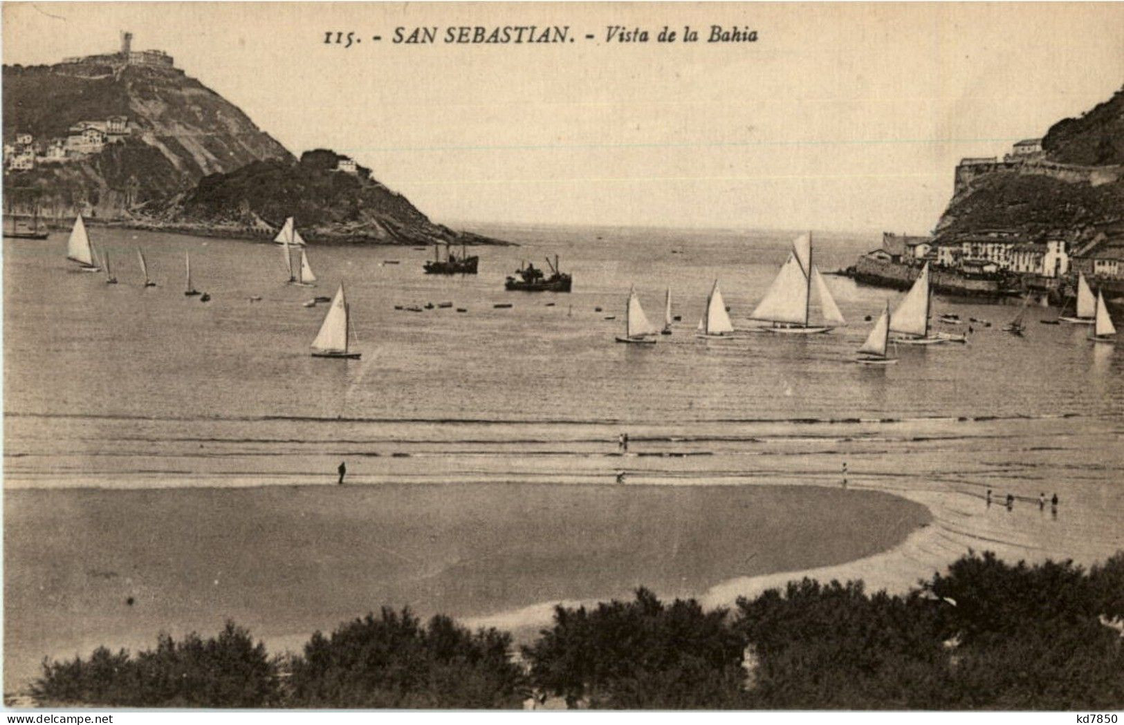 San Sebastian - Vista De La Bahia - Guipúzcoa (San Sebastián)