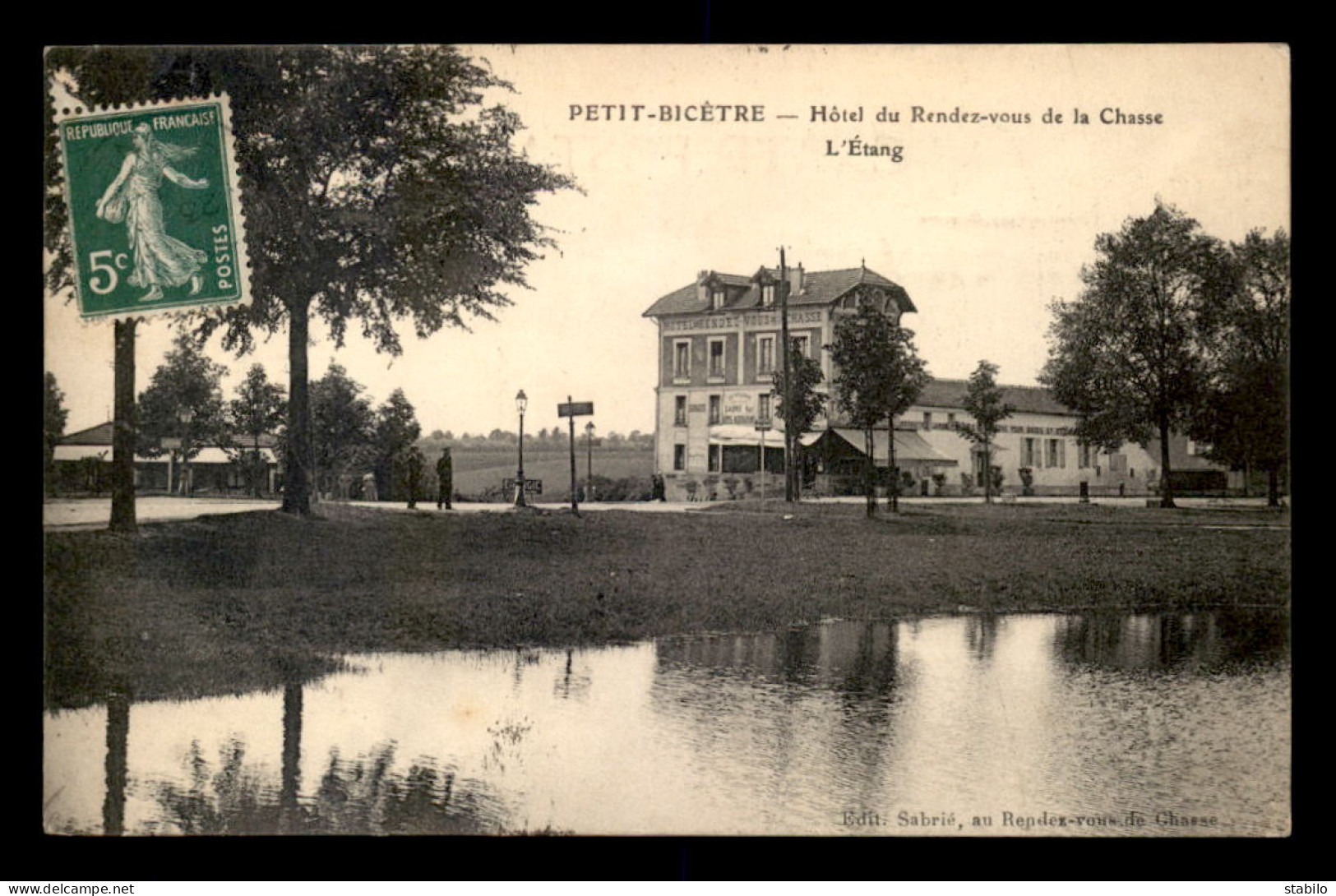 92 - LE PETIT-CLAMART - PETIT-BICETRE - HOTEL DU RENDEZ-VOUS DE LA CHASSE ET L'ETANG - Other & Unclassified