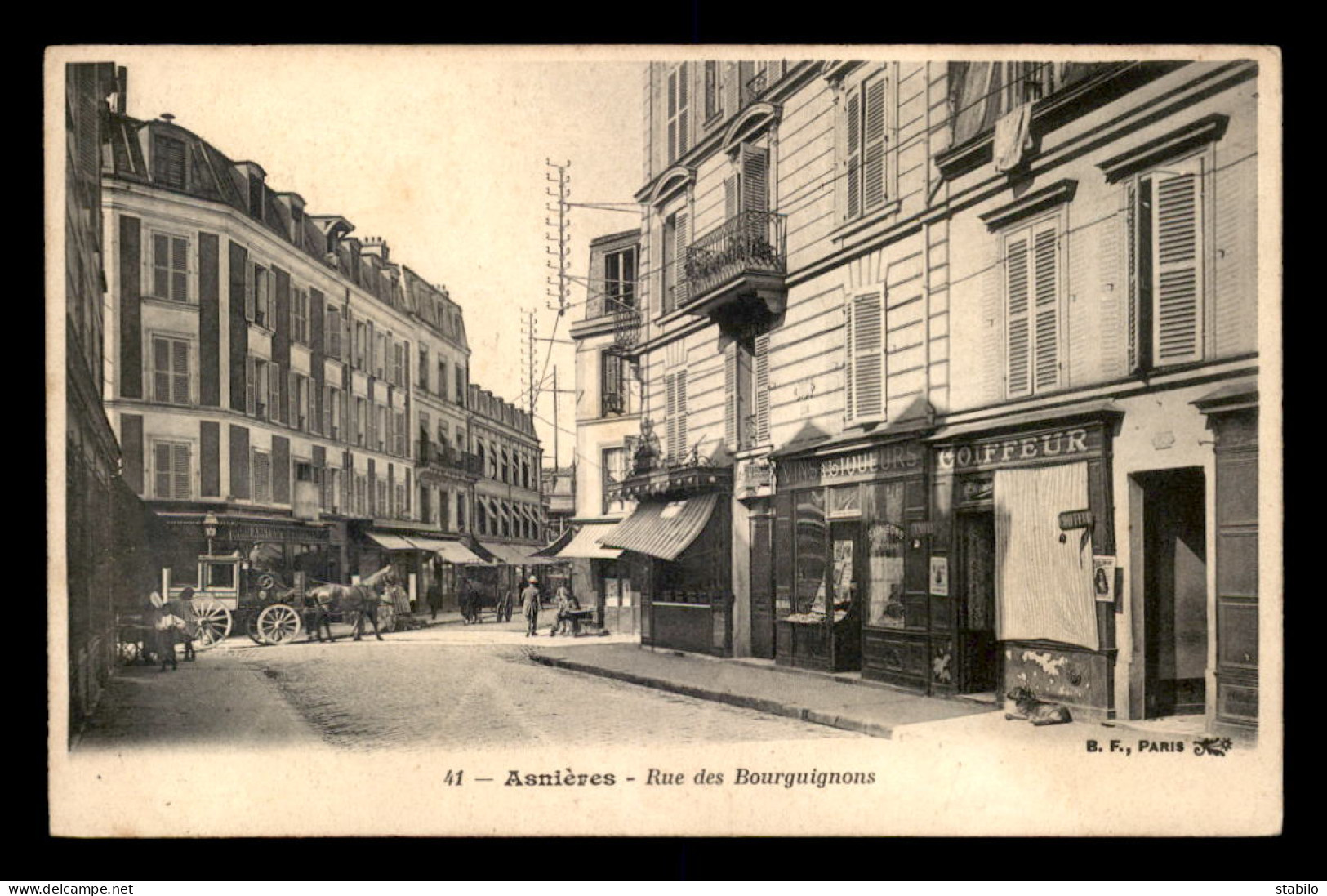 92 - ASNIERES - RUE DES BOURGUIGNONS - Asnieres Sur Seine