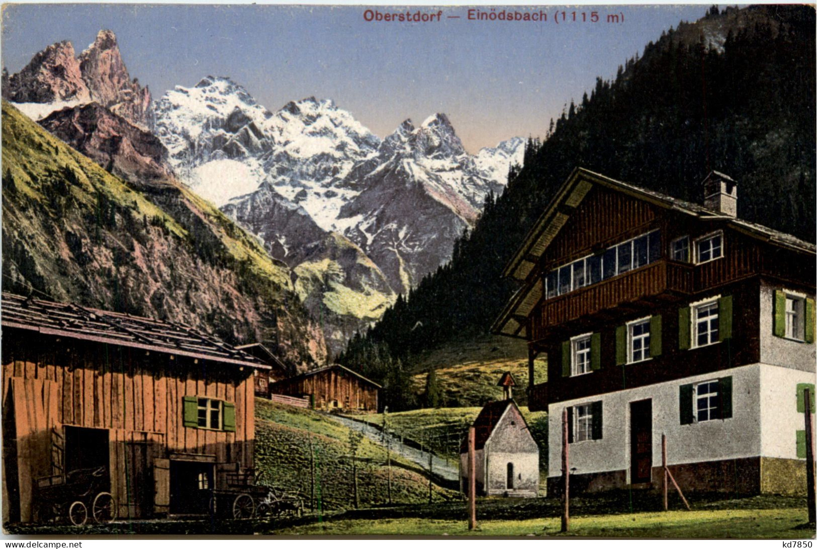 Oberstdorf, Einödsbach - Oberstdorf