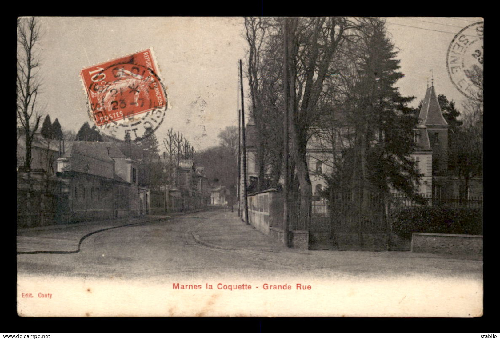 92 - MARNES-LA-COQUETTE - GRANDE RUE - Sonstige & Ohne Zuordnung