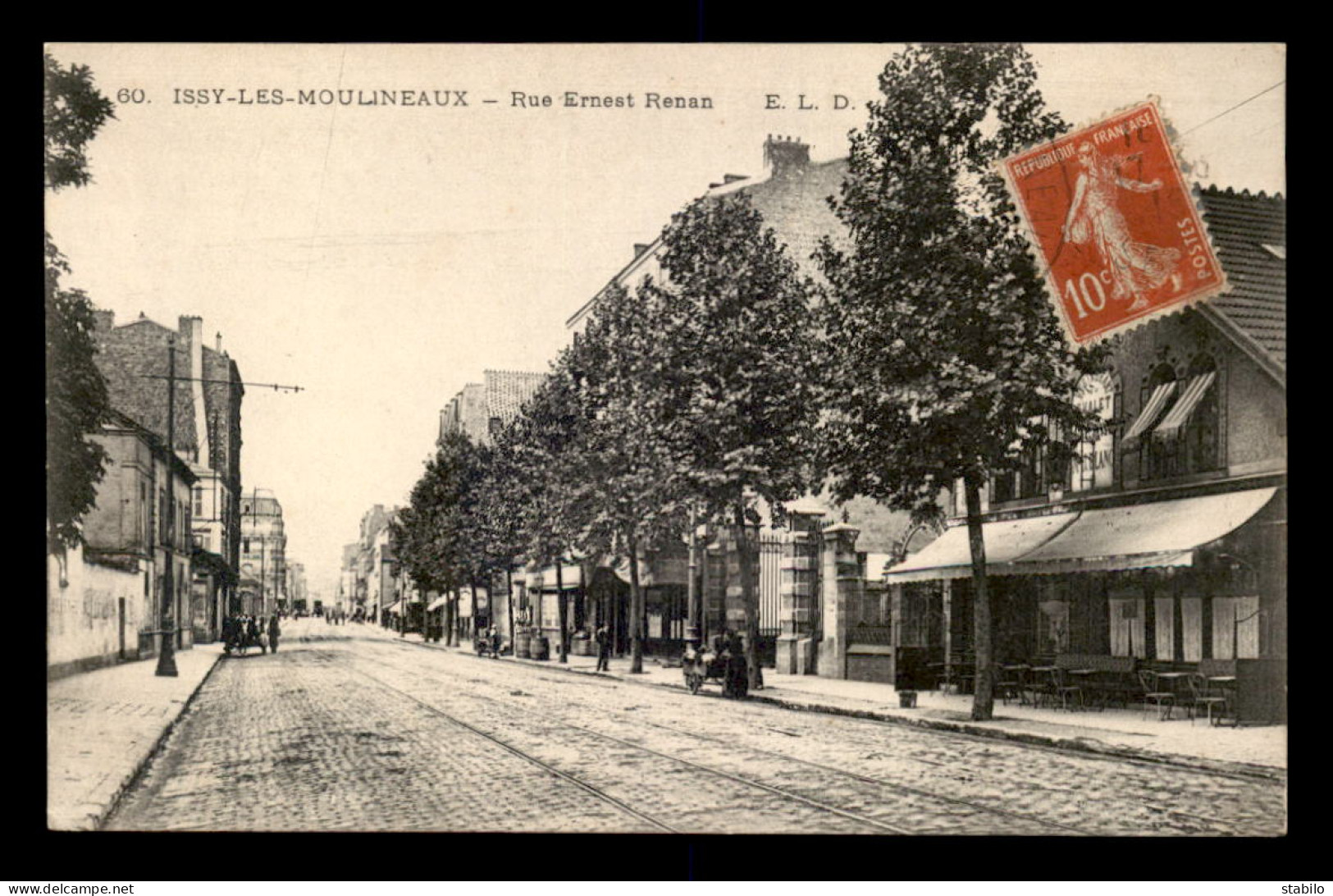 92 - ISSY-LES-MOULINEAUX - RUE ERNEST RENAN - Issy Les Moulineaux