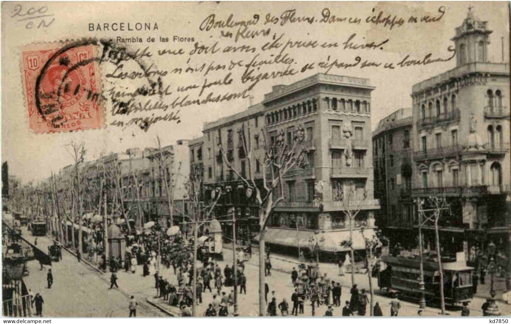 Barcelona - Rambla De Las Flores - Barcelona