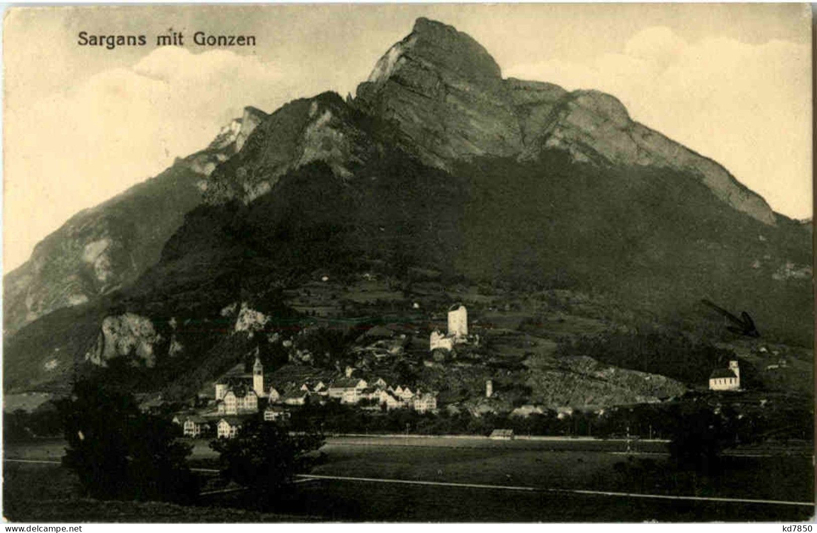 Sargans Mit Gonzen - Sargans