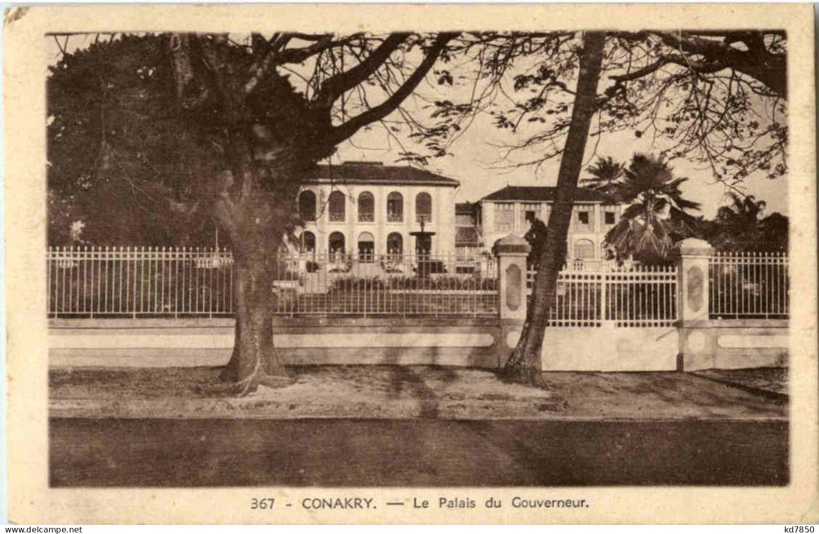 Conakry - Le Palais Du Gouverneur - Guinea