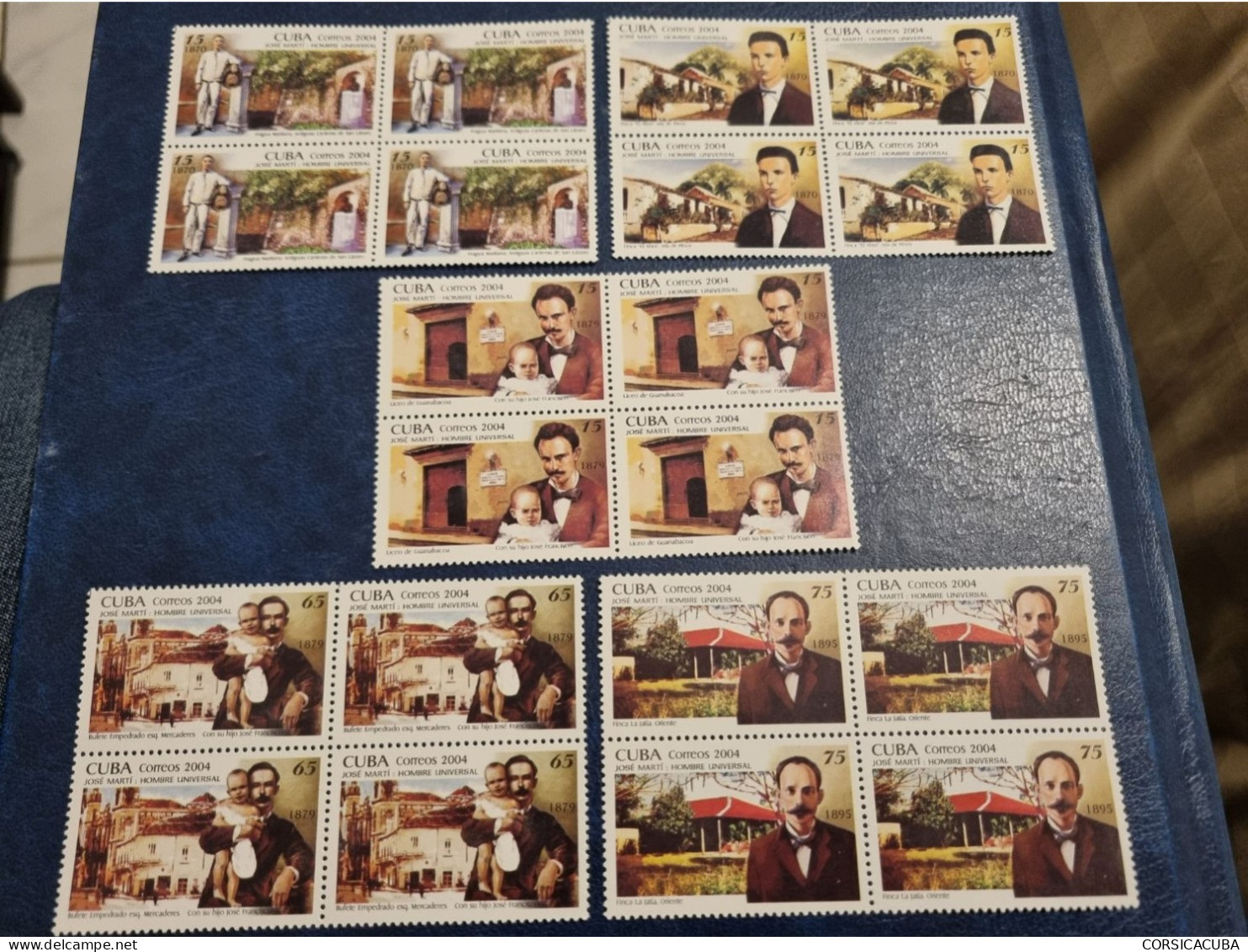 CUBA  NEUF  2004   JOSE  MARTI    //  PARFAIT  ETAT  //  1er  CHOIX  // - Unused Stamps