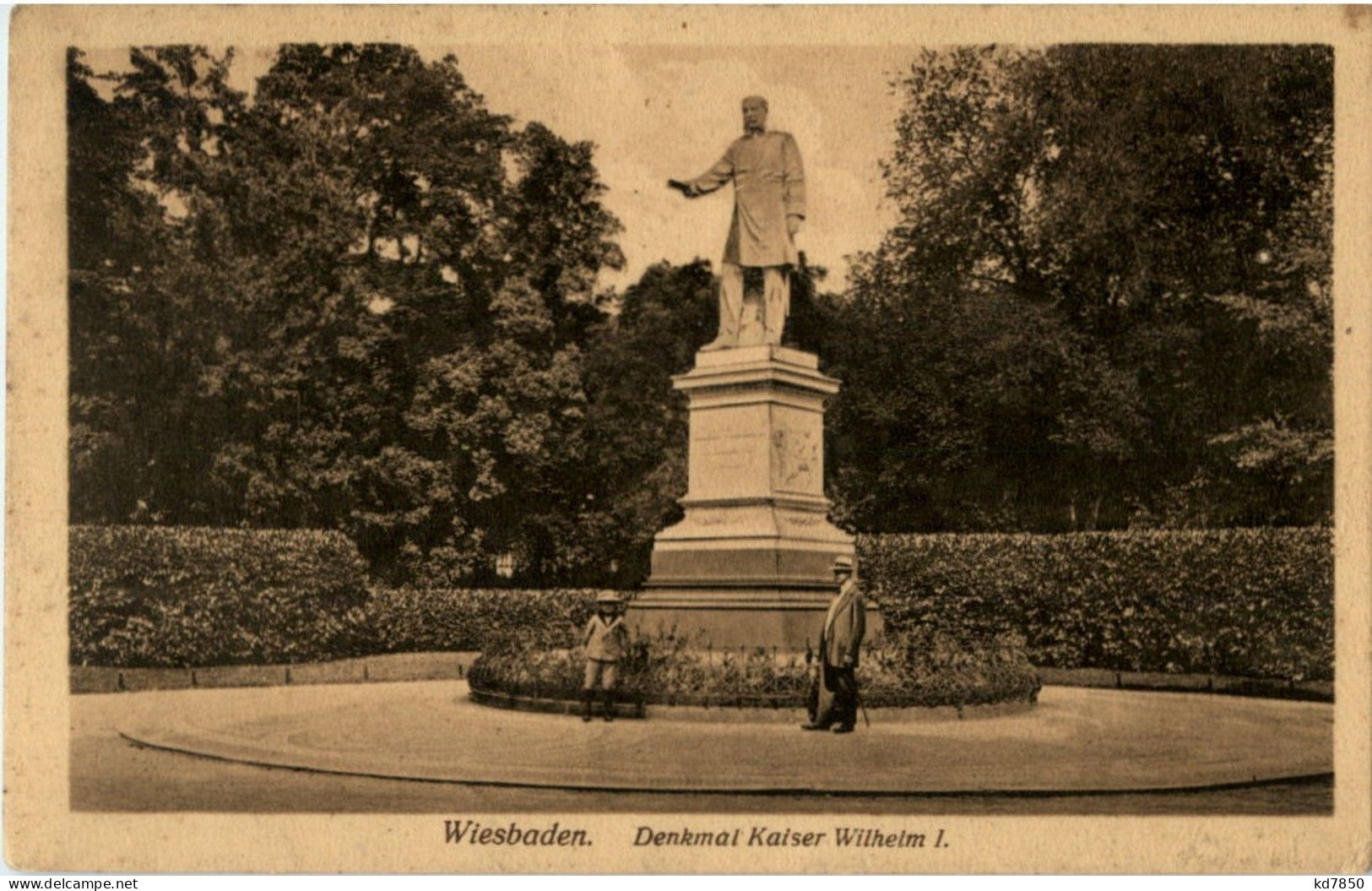 Wiesbaden - Denkmal Kaiser Wilhelm - Wiesbaden