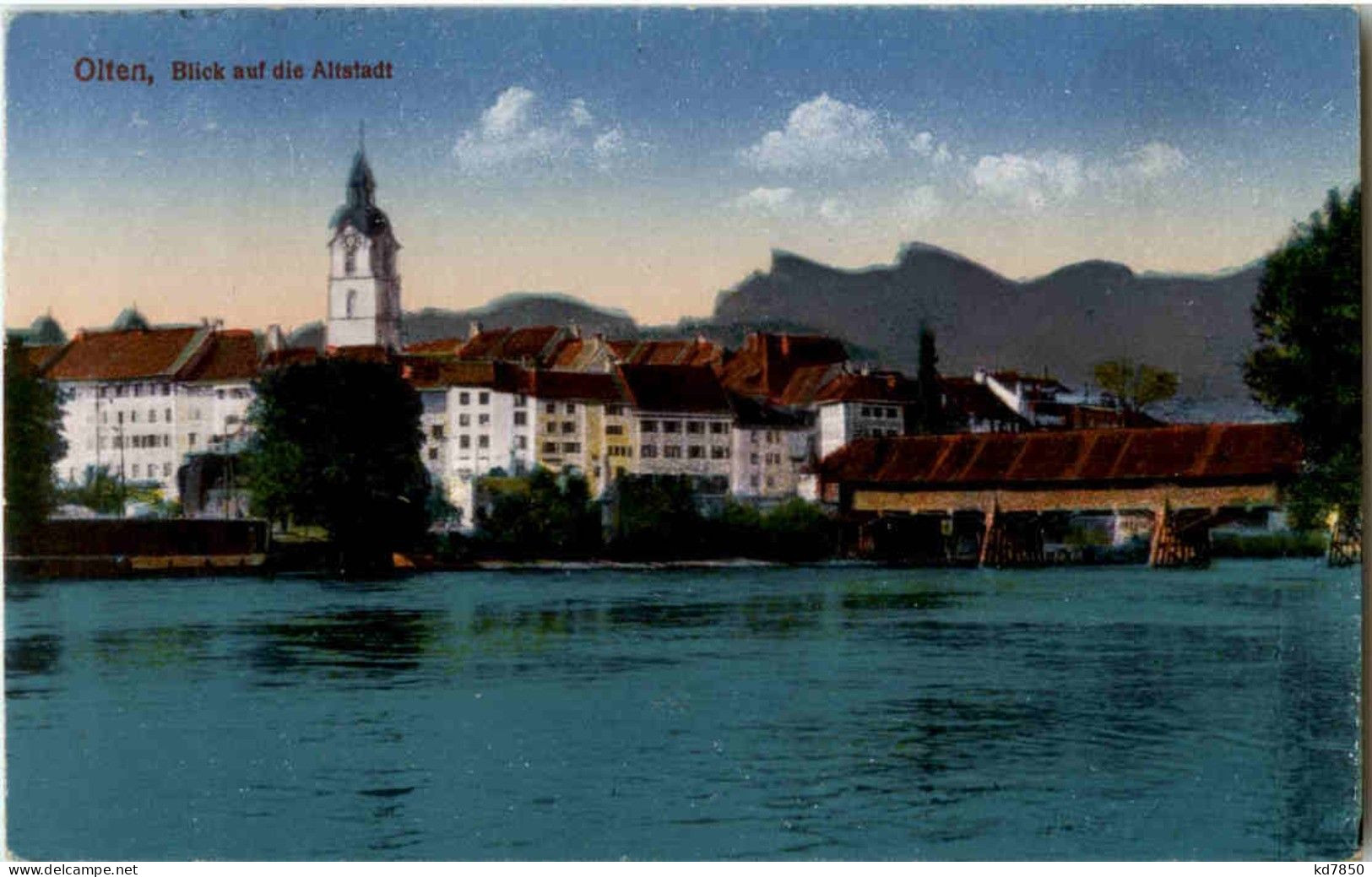 Olten - Blick Auf Die Altstadt - Olten