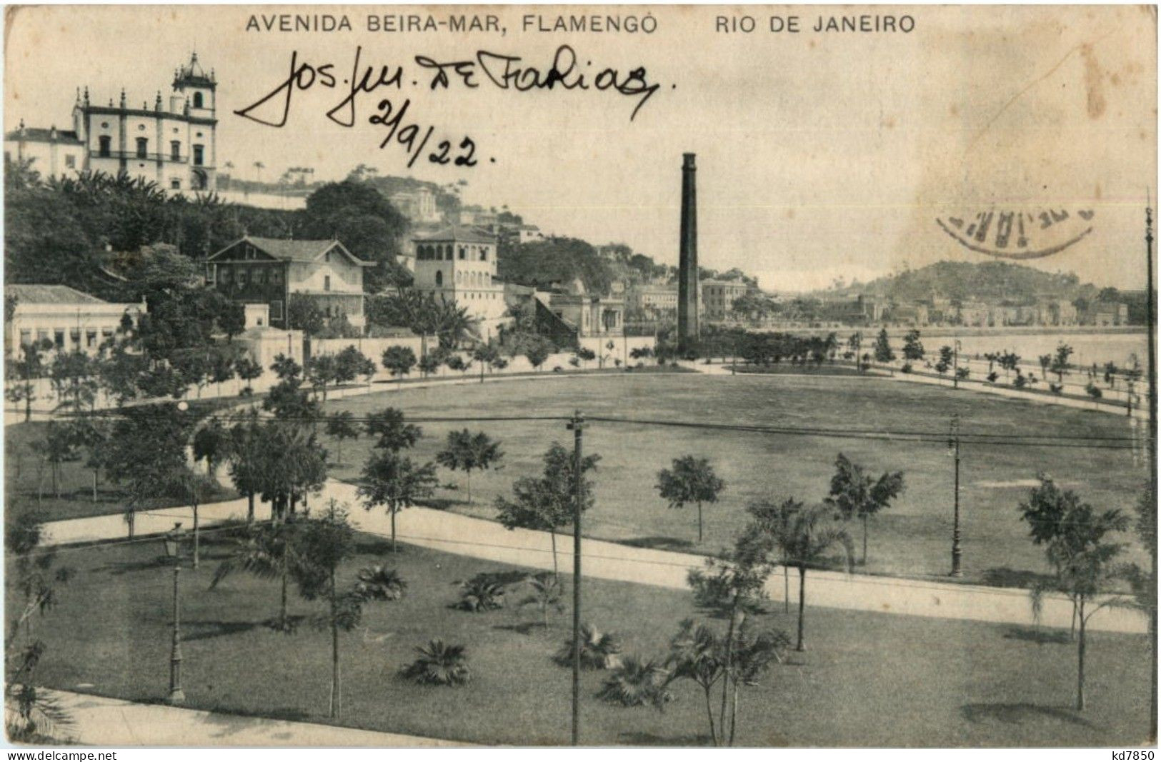 Rio De Janeiro - Avenida Deira Mar - Flamengo - Rio De Janeiro