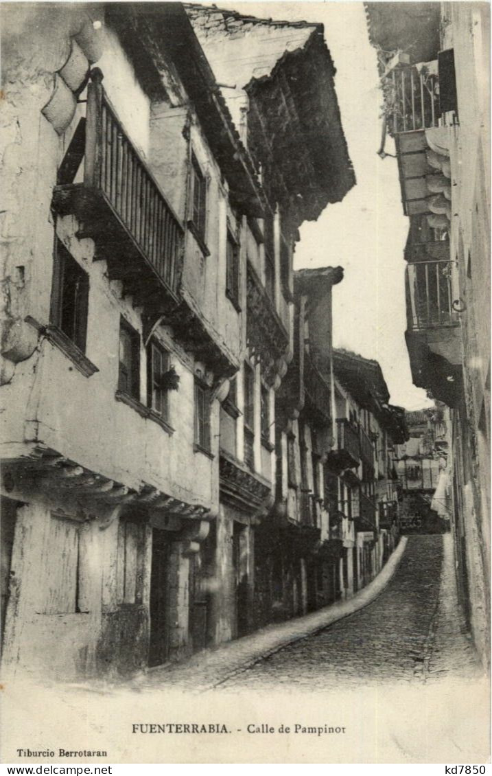 Fuenterrabia - Calle De Pampinor - Guipúzcoa (San Sebastián)