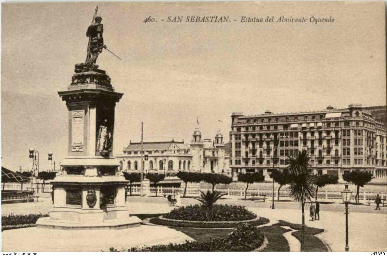 San Sebastian - Estatua Del Almirante - Guipúzcoa (San Sebastián)